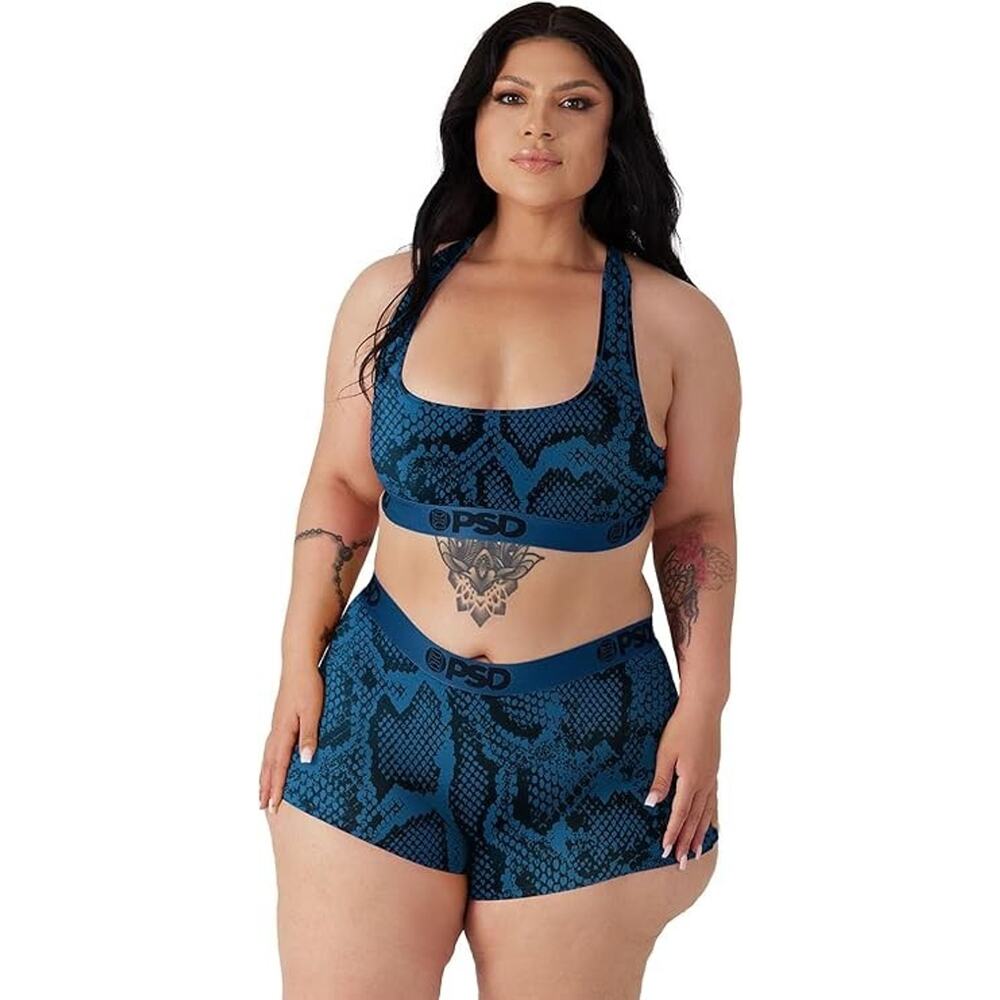 PSD Women's Cobra Heat Modal Sb+ Sports Bra, Multi, 4XL